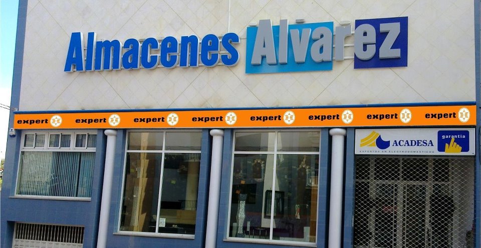 fachada de Almacenes Álvarez